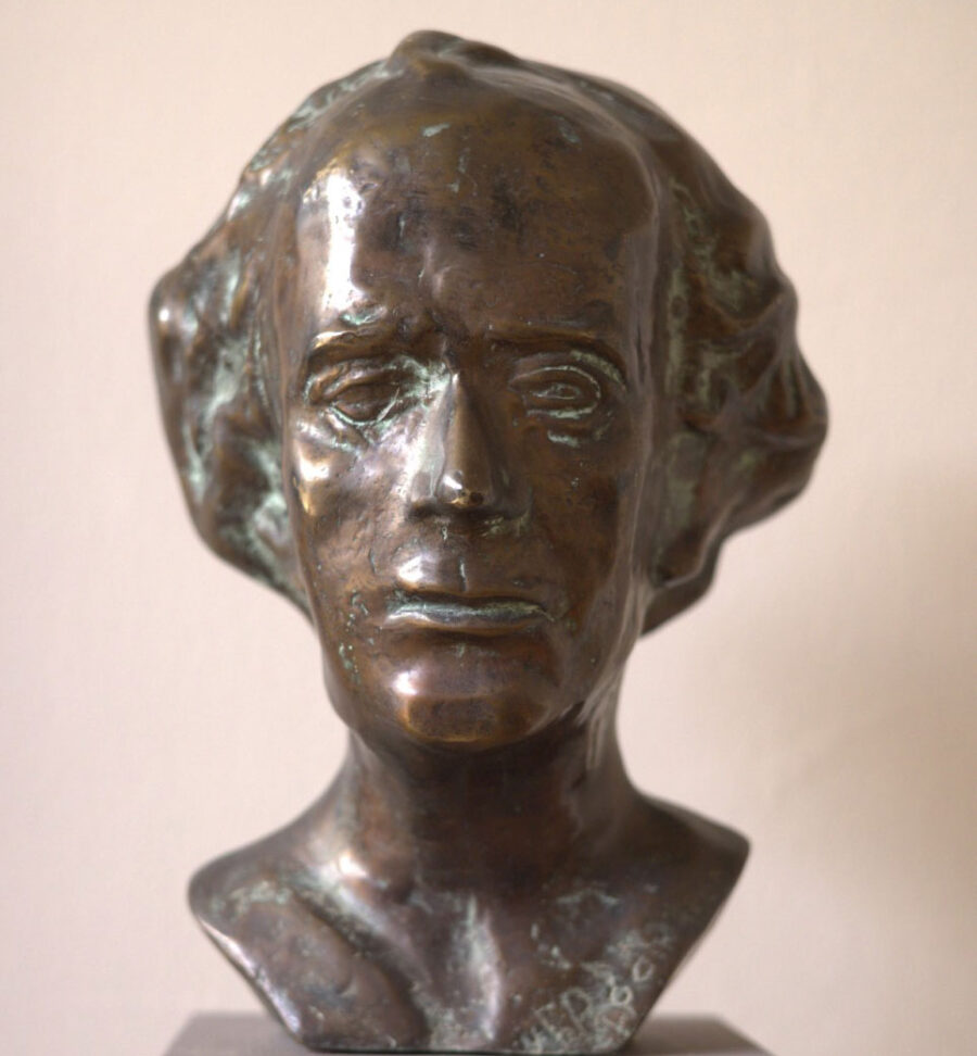 Female Bronze Bust, 1908