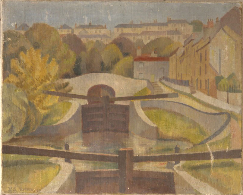 Houses by Water Lock